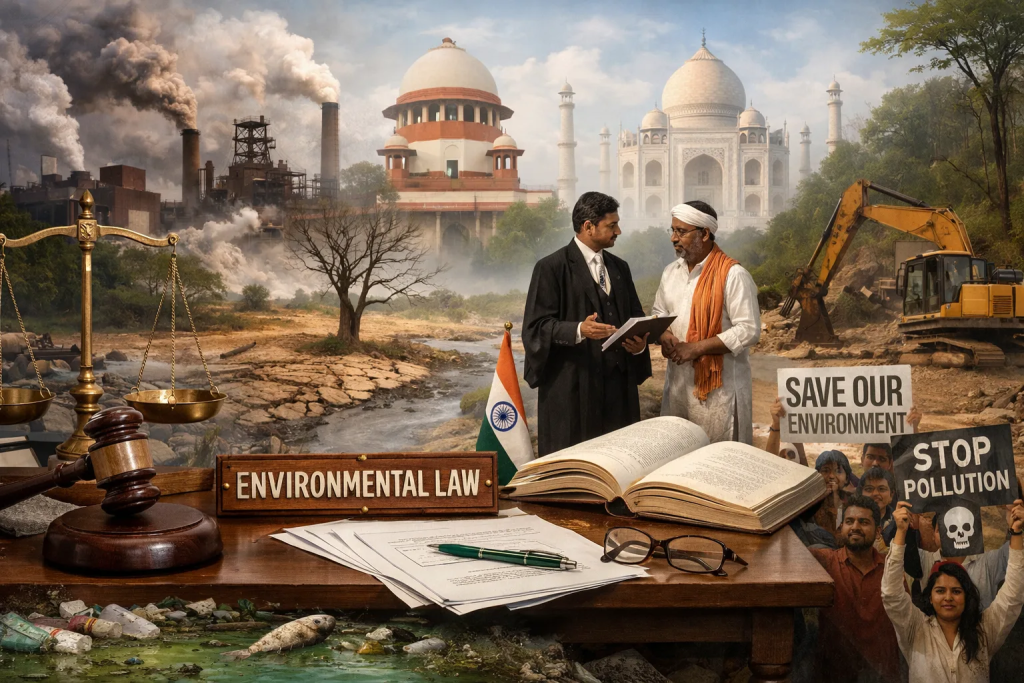 How Environmental law litigation India Handles Modern Environmental Disputes
